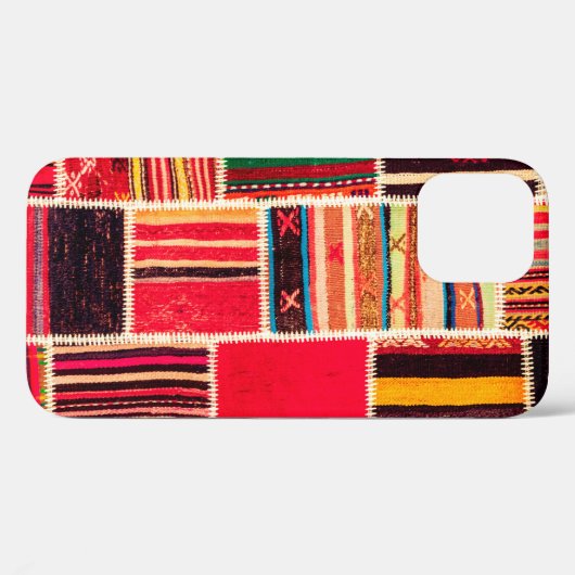Coques Case-Mate iPhone Turkish carpet patchwork handmade. Patchwork patte (Verso (horizontal))