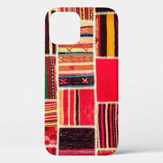 Coques Case-Mate iPhone Turkish carpet patchwork handmade. Patchwork patte (Verso)