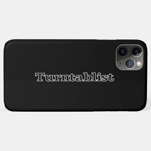 Coques Case-Mate iPhone Turntablist (Dos (Horizontal))