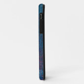 Coques Case-Mate iPhone Turqouise Galaxy Paint Sparkings (Dos/Gauche)