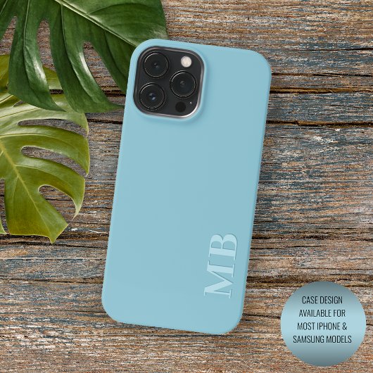 Coques Case-Mate iPhone Turquoise bleu clair personnalisé couleur