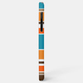 Coques Case-Mate iPhone Turquoise Bleu Été Orange Ocre Jaune Blancs (Dos/Gauche)