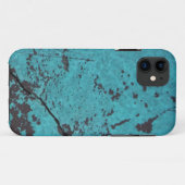 Coques Case-Mate iPhone Turquoise bleu rouillé (Dos (Horizontal))