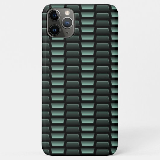 Coques Case-Mate iPhone Turquoise Bleu Vert Industriel Acier Inoxydable (Dos)