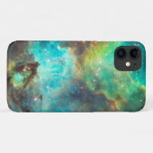 Coques Case-Mate iPhone Turquoise Blue Aqua Nebula iPhone (Dos (Horizontal))