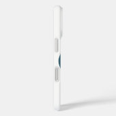 Coques Case-Mate iPhone Turquoise Boomerang Retro Mid Century Moderne (Verso / Droite)