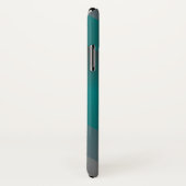 Coques Case-Mate iPhone turquoise bordeaux gris rayures (Dos/Droite)