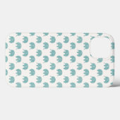 Coques Case-Mate iPhone Turquoise Cute Elephant Motif (Verso (horizontal))