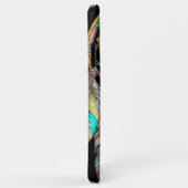Coques Case-Mate iPhone Turquoise Dreamcatcher Mystical Boho Feathers and  (Dos/Droite)