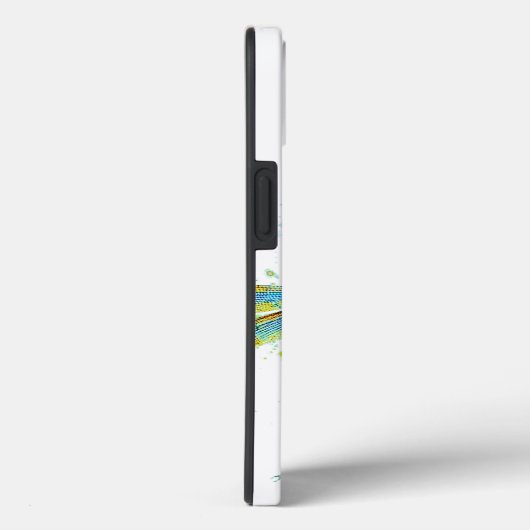 Coques Case-Mate iPhone Turquoise éclaboussure de libellule (Verso / Droite)