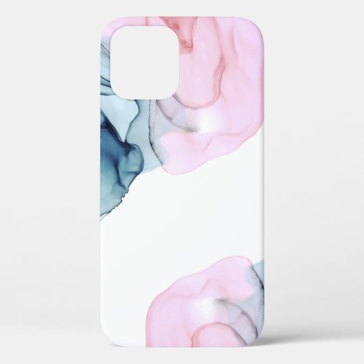 Coques Case-Mate iPhone Turquoise et rose Ethereal Imaginaire glam tendanc (Verso)