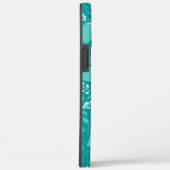 Coques Case-Mate iPhone Turquoise Floral Pride & Prejudice Bookish Citatio (Verso / Droite)