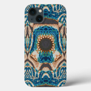 Case-Mate iPhone Case Turquoise Gold Sun Southwestern Art