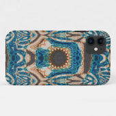 Coques Case-Mate iPhone Turquoise Gold Sun Southwestern Art (Dos (Horizontal))