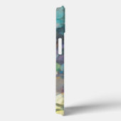 Coques Case-Mate iPhone Turquoise hydrangea (Verso / Droite)