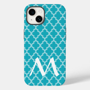 Coques Pour iPhone Turquoise Marocaine Moods Quatrefoil