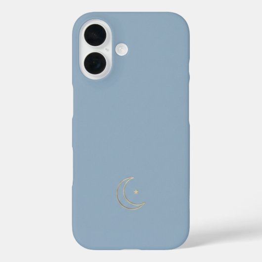 Coques Case-Mate iPhone Turquoise & Navy Minimal Initial Monogram Case (Verso)