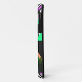 Coques Case-Mate iPhone Turquoise Pop Aztec (Dos/Gauche)