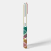 Coques Case-Mate iPhone Turquoise Pourpre Plaid Points de contrôle Scribbl (Verso / Droite)
