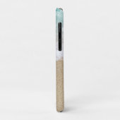 Coques Case-Mate iPhone Turquoise Sandy Toits Salty Baisers Mariage (Dos/Gauche)
