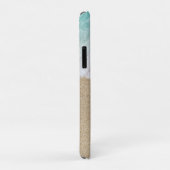 Coques Case-Mate iPhone Turquoise Sandy Toits Salty Baisers Mariage (Dos/Droite)
