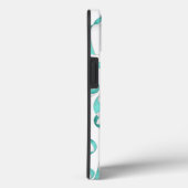 Coques Case-Mate iPhone Turquoise turquoise blanc volleyballs cadeaux moti (Verso / Droite)