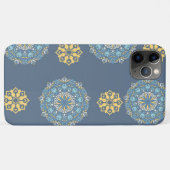Coques Case-Mate iPhone Turquoise Turquoise bleu et jaune Mandala Art Moti (Dos (Horizontal))