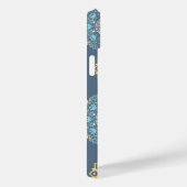 Coques Case-Mate iPhone Turquoise Turquoise bleu et jaune Mandala Art Moti (Verso / Droite)