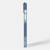 Coques Case-Mate iPhone Turquoise Turquoise bleu et jaune Mandala Art Moti (Verso / Gauche)