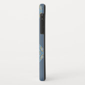 Coques Case-Mate iPhone Turquoise Turquoise bleu et jaune Mandala Art Moti (Dos/Gauche)