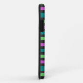 Coques Case-Mate iPhone Turquoise, Vert citron, Parties scintillant rose c (Dos/Droite)