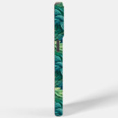 Coques Case-Mate iPhone Turquoise, Vert, Turquoise, Style Plumes (Verso / Droite)