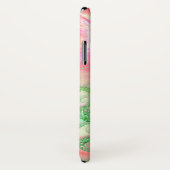 Coques Case-Mate iPhone Turquoise vif victorien opal (Dos/Droite)