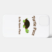 Coques Case-Mate iPhone Turtle Pace est mon Happy Place (Verso (horizontal))