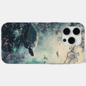 Coques Case-Mate iPhone Turtle Tranquillité s'épanouit (Verso (horizontal))