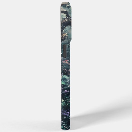 Coques Case-Mate iPhone Turtle Tranquillité s'épanouit (Verso / Droite)