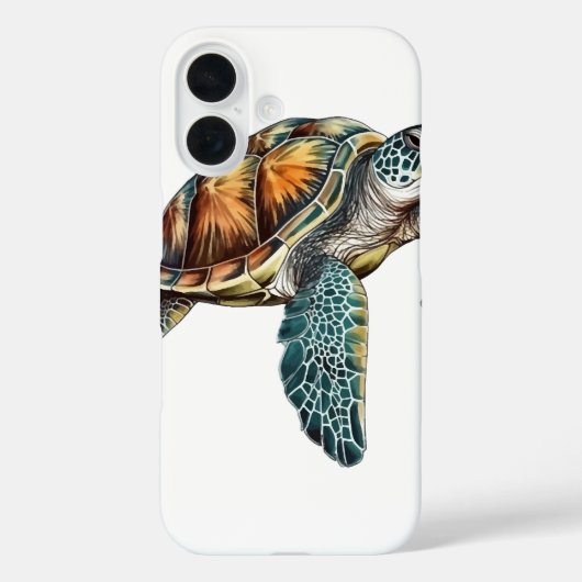 Coques Case-Mate iPhone Turtles Underwater Design For Diver (Verso)