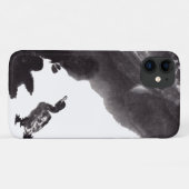 Coques Case-Mate iPhone Tuschekunst chinois avec motif canard (Dos (Horizontal))