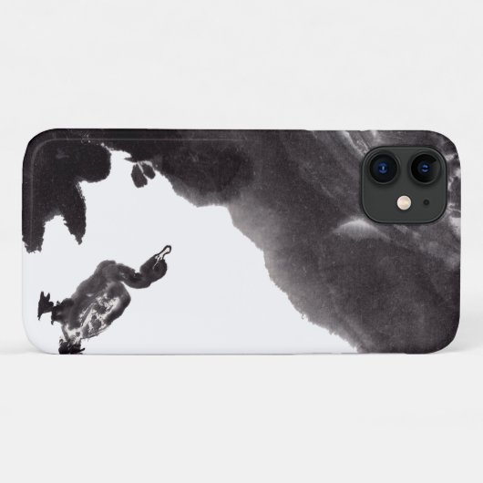 Coques Case-Mate iPhone Tuschekunst chinois avec motif canard (Dos (Horizontal))