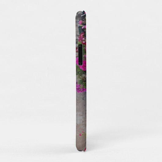 Coques Case-Mate iPhone Tuxedo Chat Cute Jolie Fleurs Chats Carte d'Annive (Dos/Droite)