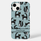 Coques Case-Mate iPhone Tuxedo Chat Personnalisé (Verso)