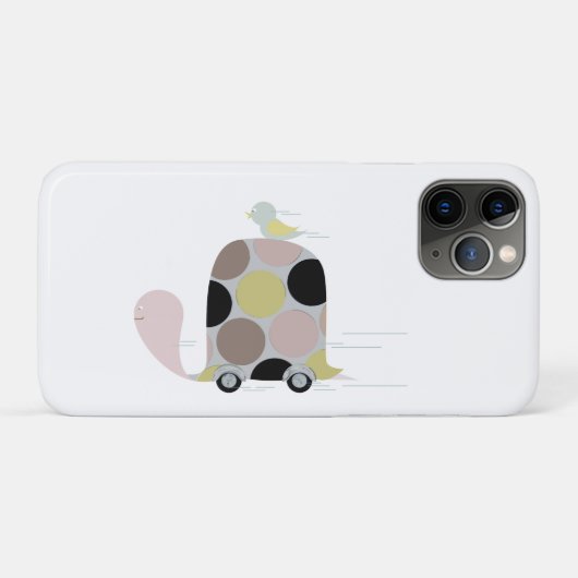 Coques Case-Mate iPhone Tweeter sur une tortue (Dos (Horizontal))