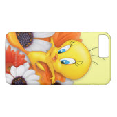 Coques Case-Mate iPhone TWEETY™ avec des marguerites (Dos (Horizontal))
