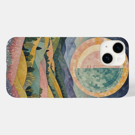 Coques Case-Mate iPhone Twilight Hillside (Verso (horizontal))