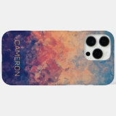 Coques Case-Mate iPhone Twilight violet sur un lac (Verso (horizontal))