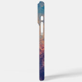 Coques Case-Mate iPhone Twilight violet sur un lac (Verso / Gauche)