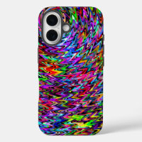 Twirling couleurs Zigzag Motif