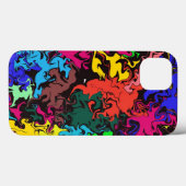 Coques Case-Mate iPhone Twirls colorés Abstraits / (Verso (horizontal))