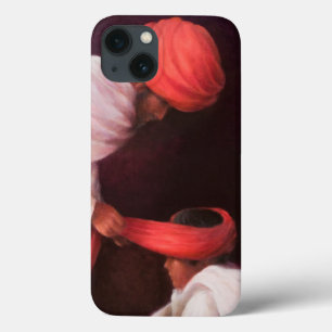Etui iPhone 13 Tying a Turban 2010