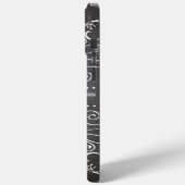 Coques Case-Mate iPhone Typographie de tableau noir Art (Verso / Gauche)